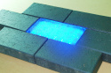 ZESTAW 20 X ŚWIECĄCA KOSTKA BRUKOWA LED 10x20 x6 cm