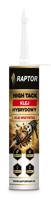 Klej montażowy RAPTOR GLUE HIGH TACK biały