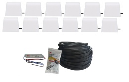 Zestaw 12x ŚWIECĄCA KOSTKA BRUKOWA LED Piccola